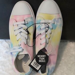 Tie dye sneakers